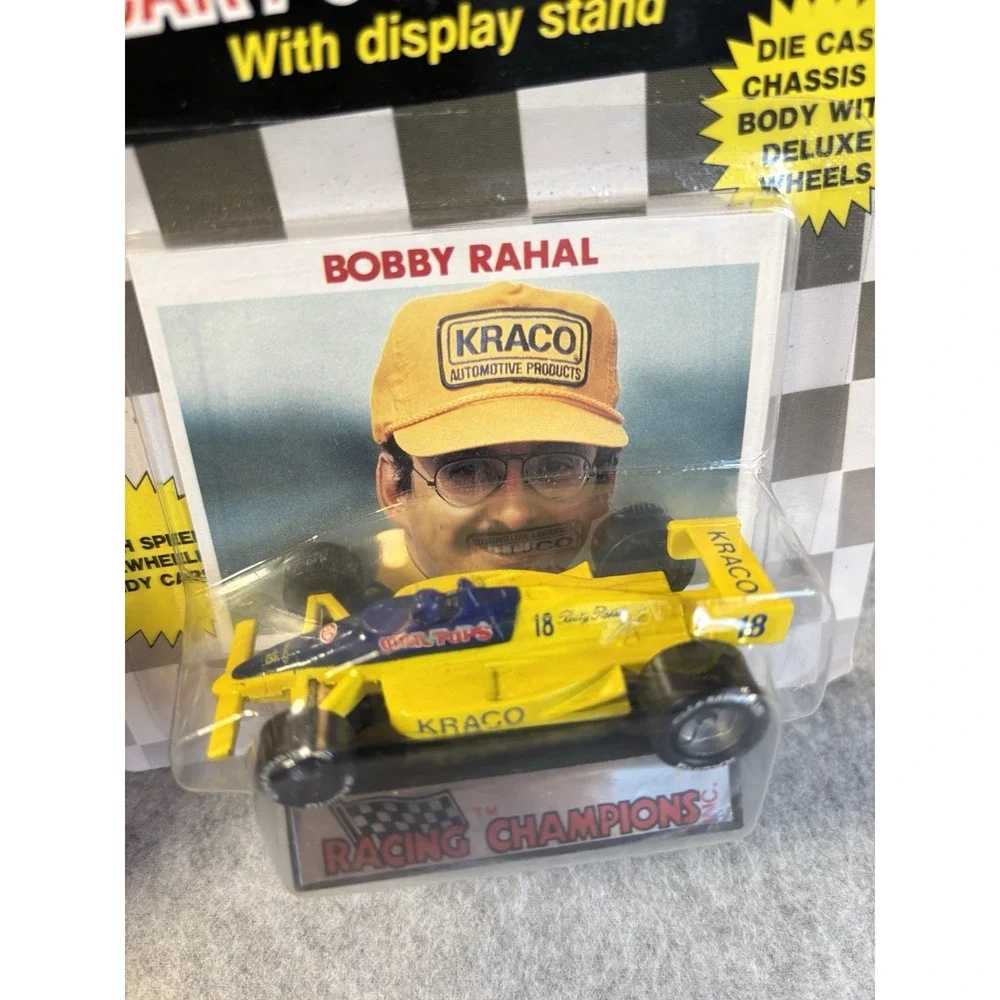 1989 Racing Champions Robby Rahal #18 Kraco Indy Car Series 1 Diecast Card 1:64